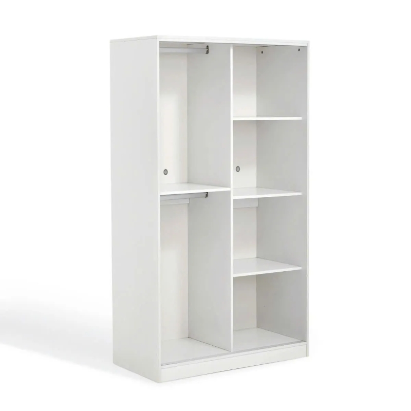 Tủ Quần Áo Gỗ Cửa Lùa Tiết Kiệm Diện Tích - TQA29