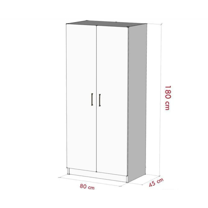 Tủ Quần Áo Gỗ Thiết Kế Tinh Tế Cho Căn Hộ - TQA39