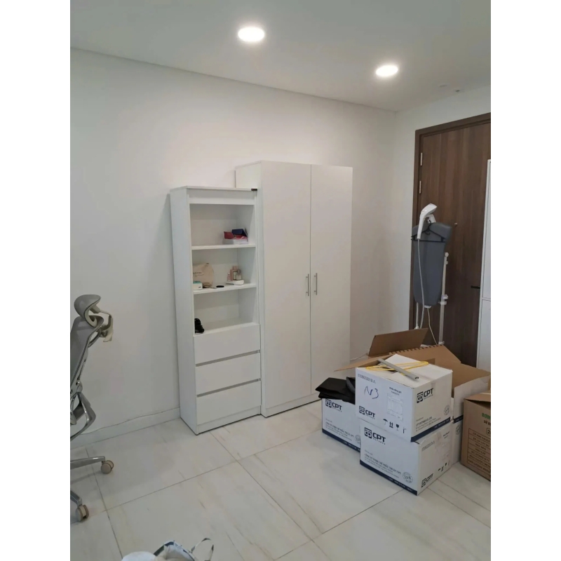 Tủ Quần Áo Gỗ Thiết Kế Tinh Tế Cho Căn Hộ - TQA39