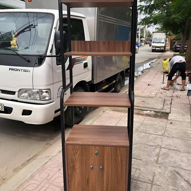 Tủ Văn Phòng Vách Ngăn Kết Hợp Trang Trí - THS160