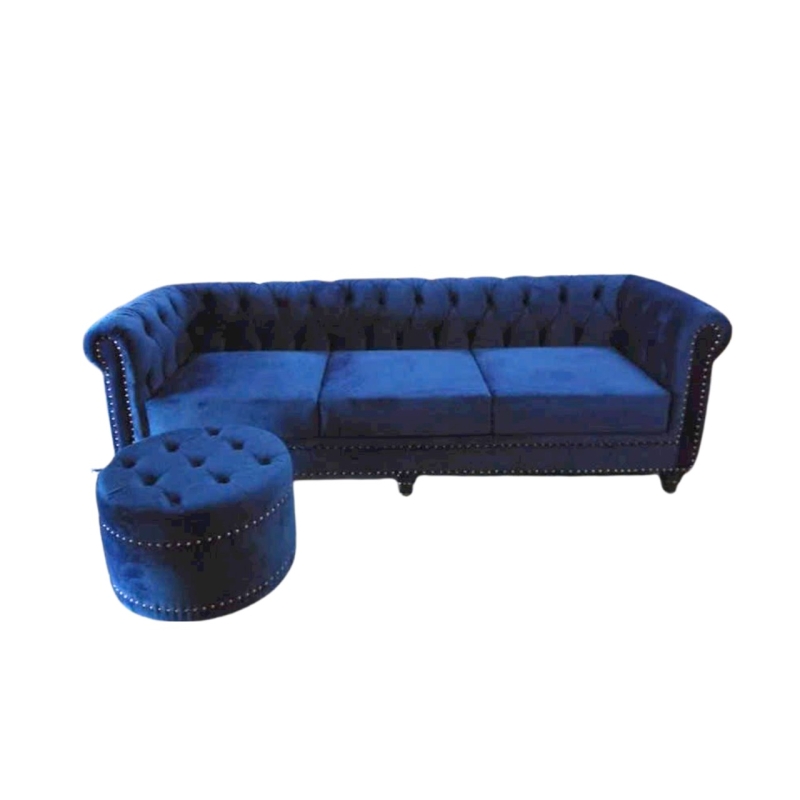 Ghế Sofa Bọc Vải Nhung Tân Cổ Điển - SF32