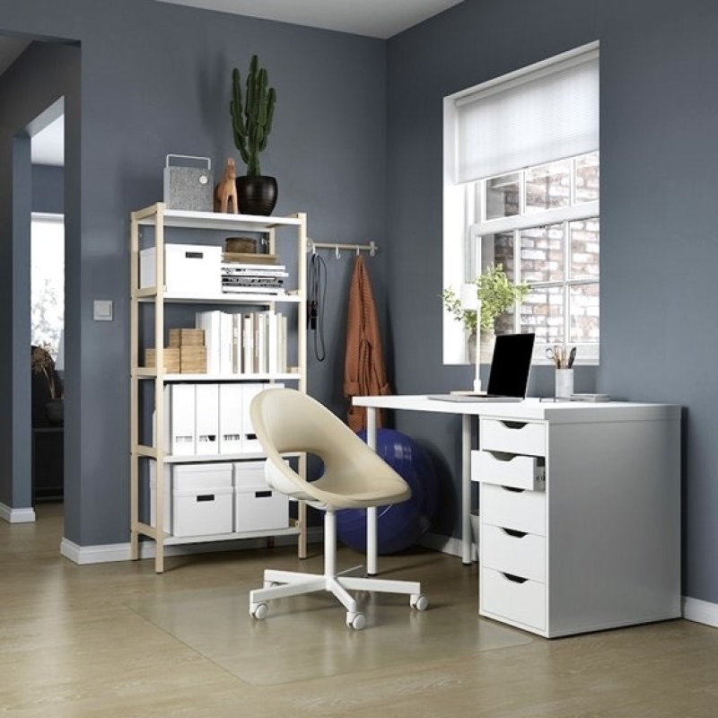 Bàn Làm Việc Hộc IKEA Ngăn Kéo - IK1