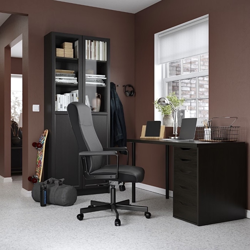 Bàn Làm Việc Hộc IKEA Ngăn Kéo - IK1