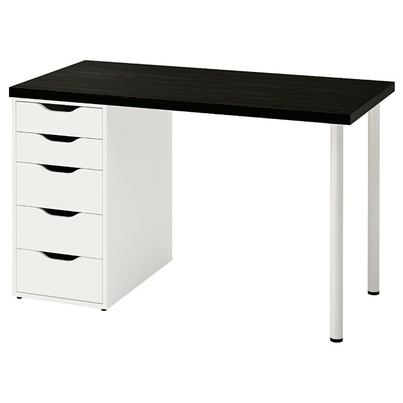 Bàn Làm Việc Hộc IKEA Ngăn Kéo - IK1