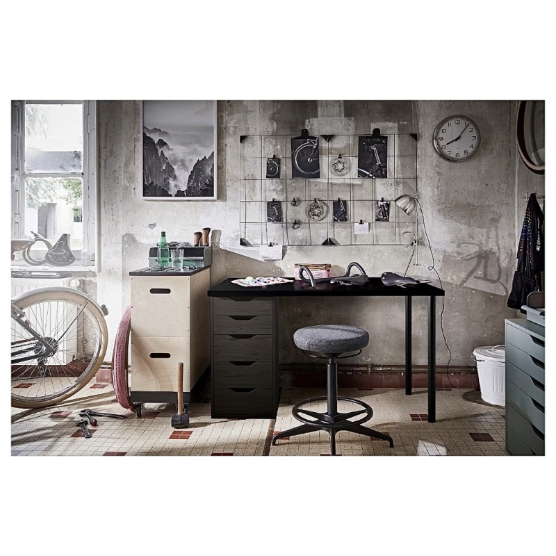 Bàn Làm Việc Hộc IKEA Ngăn Kéo - IK1