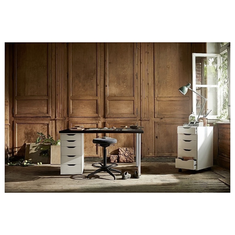 Bàn Làm Việc Hộc IKEA Ngăn Kéo - IK1