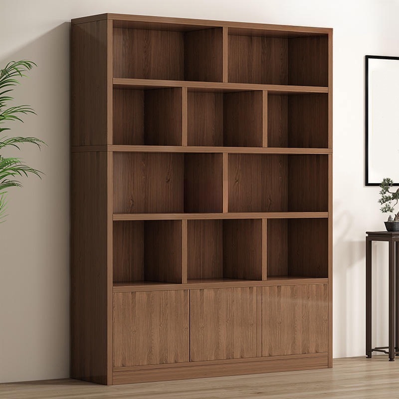 Tủ Văn Phòng Liền Kệ Sách Trang Trí - THS36
