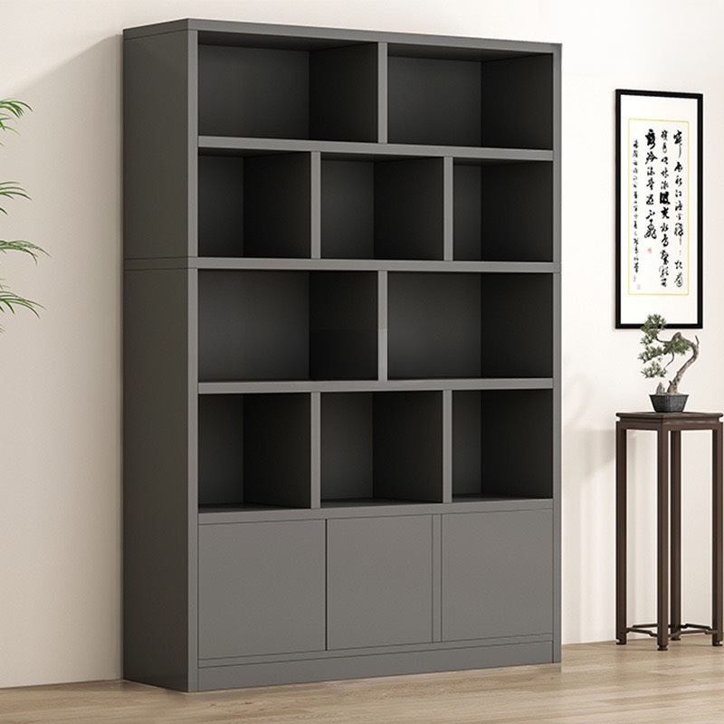 Tủ Văn Phòng Liền Kệ Sách Trang Trí - THS36