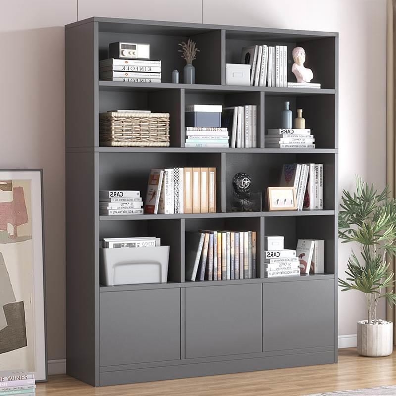 Tủ Văn Phòng Liền Kệ Sách Trang Trí - THS36