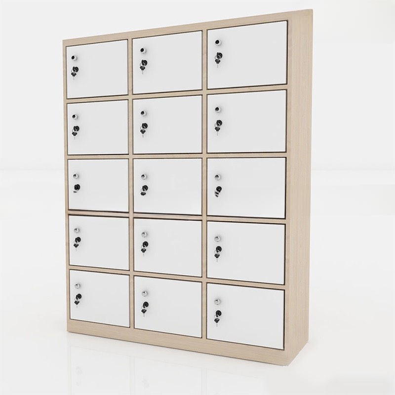 Tủ Locker 15  Cánh Khóa Bảo Mật - TLK20
