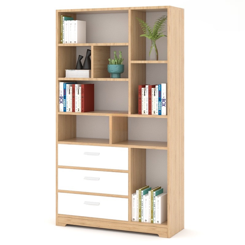 Tủ Tài Liệu Gỗ Kệ Để Sách 3 Ngăn - THS157