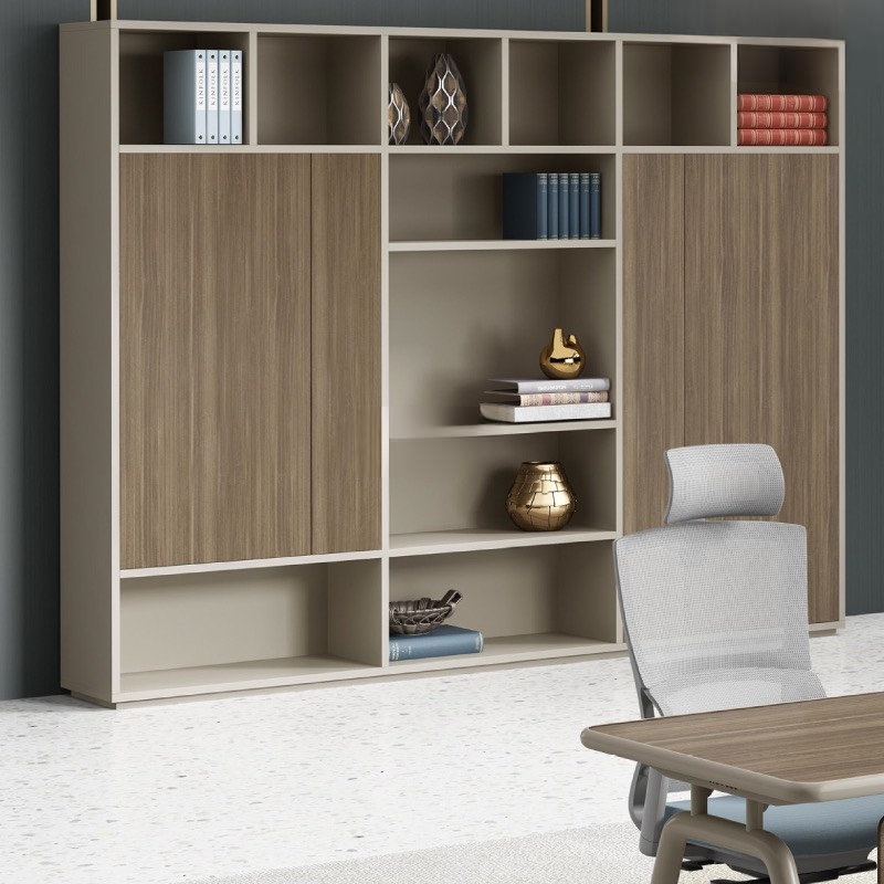 Tủ Tài Liệu Gỗ Thiết Kế Mới Mẻ - THS181