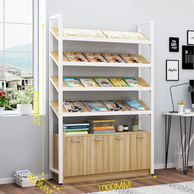 Tủ Văn Phòng Để Kệ Sắt Trang Trí - THS55