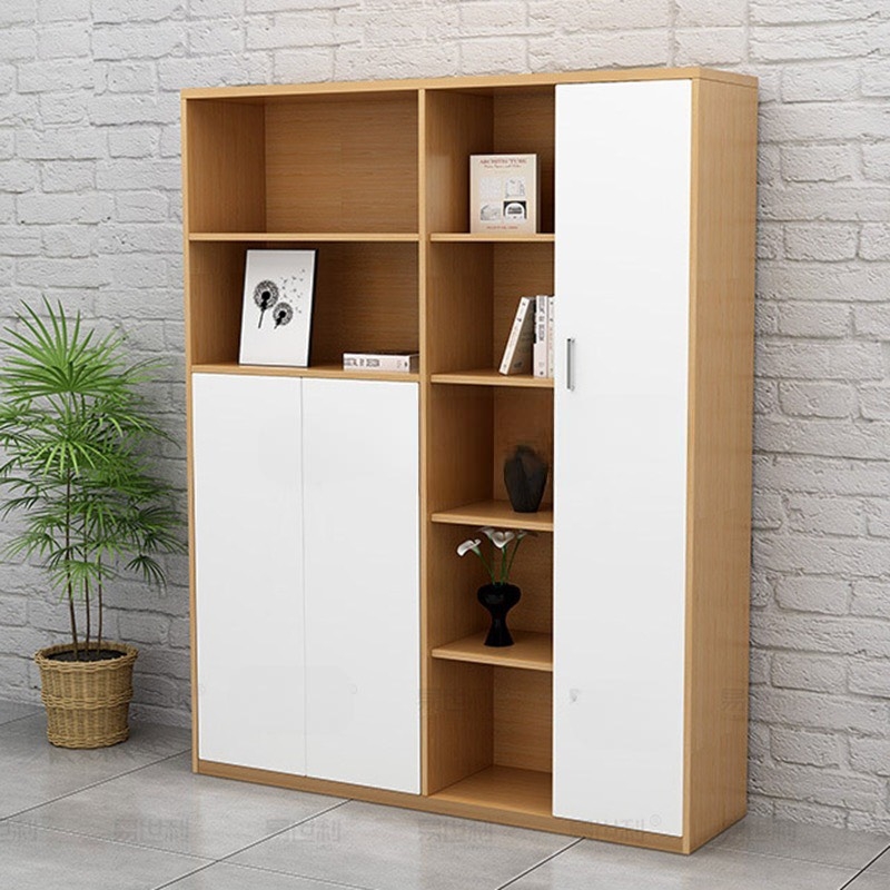 Tủ Văn Phòng Nhiều Kệ Trưng Bày Đẹp - THS206