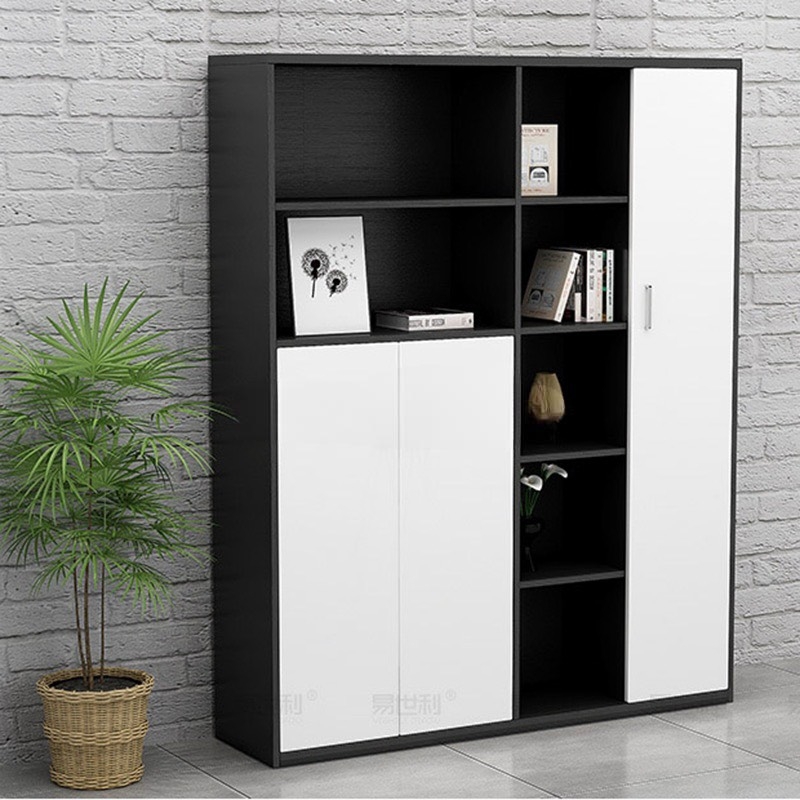 Tủ Văn Phòng Nhiều Kệ Trưng Bày Đẹp - THS206