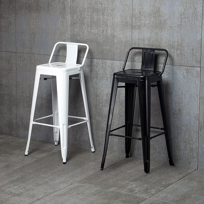 Ghế Bar ToLix Sắt Có Tựa Lưng - QB7