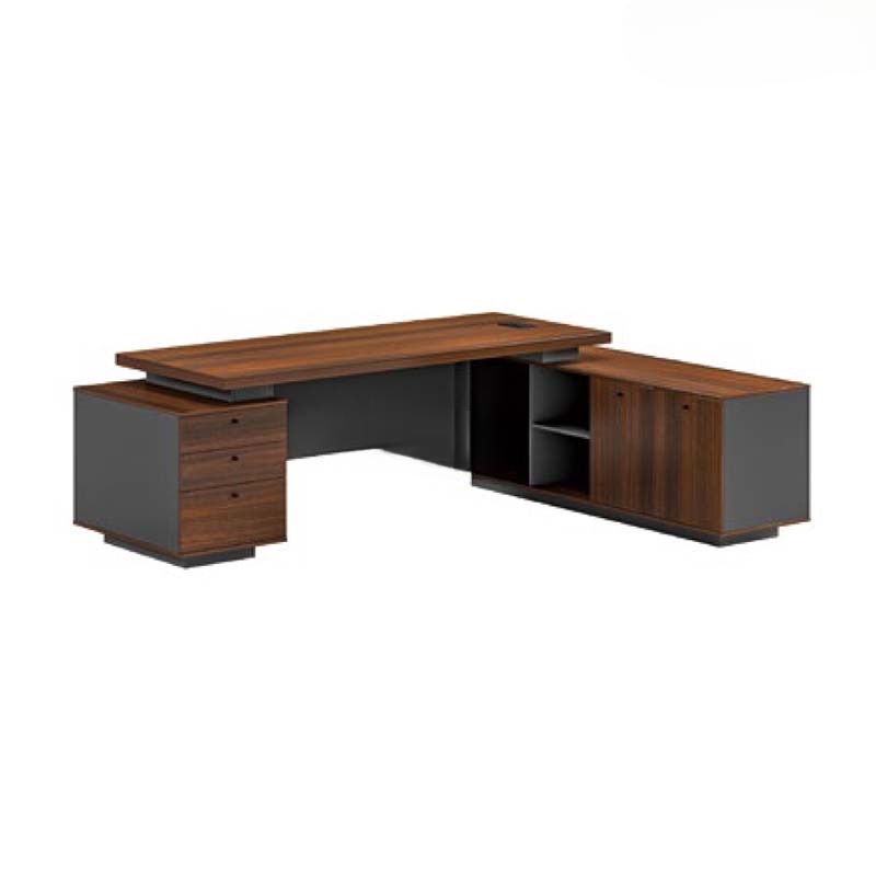Bàn Giám Đốc Chữ L 2 Hộc Hiện Đại - BGĐ59