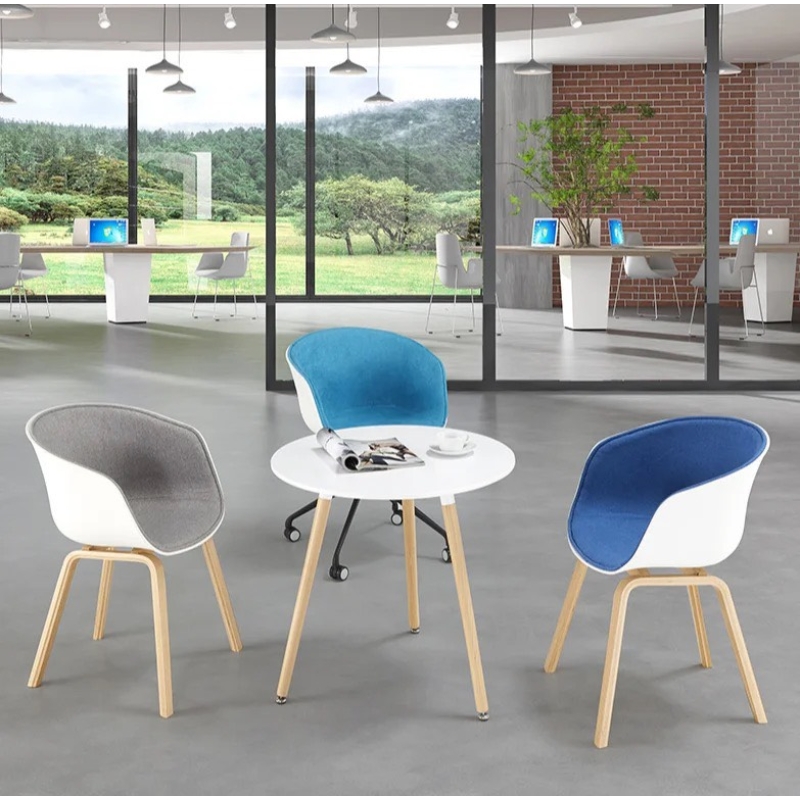 Ghế Cafe Tiếp Khách Tựa Lưng Bọc Đệm - CF14