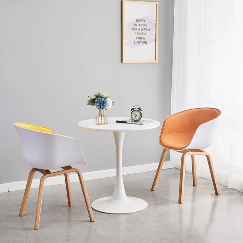 Ghế Cafe Tiếp Khách Tựa Lưng Bọc Đệm - CF14