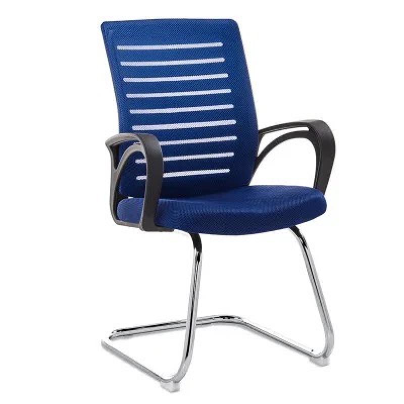 Ghế Phòng Họp Chân Quỳ Lưng Sọc Ngang - GQ16