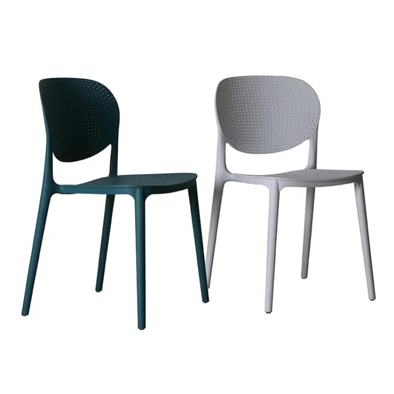Ghế Cafe Tiếp Khách Nhựa Đúc Xếp Chồng - CF15