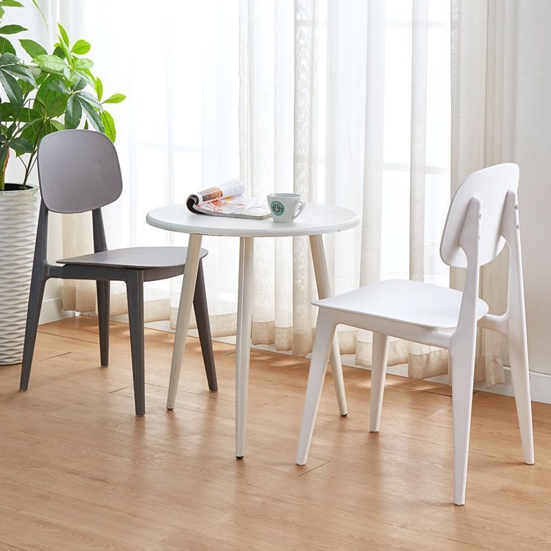 Ghế Cafe Tiếp Khách Nhựa Đúc Tai Thỏ - CF17