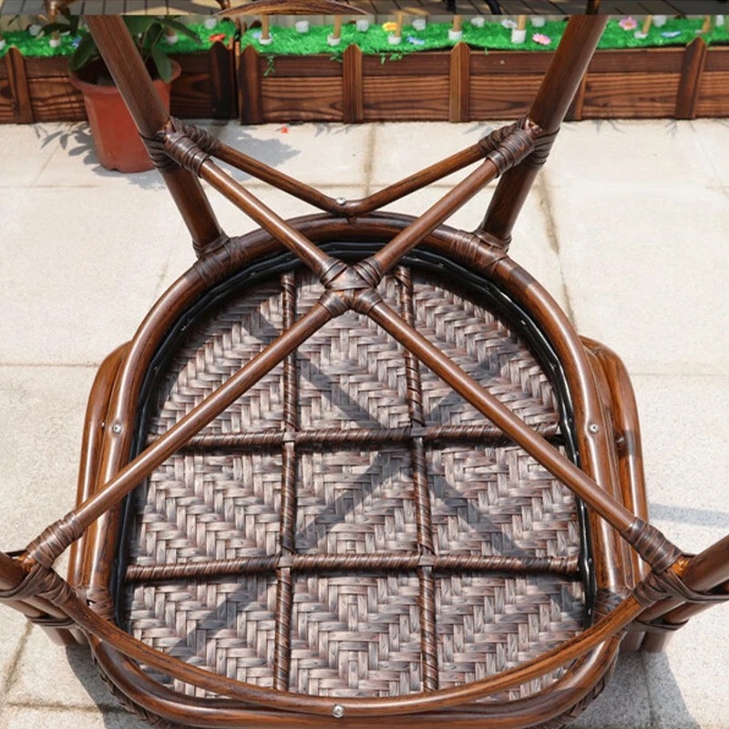 Ghế Sân Vườn Giả Mây Màu Gỗ - SV3