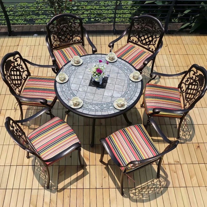 Ghế Sân Vườn Ngoài Trời Nhôm Đúc Sang Trọng - SV9