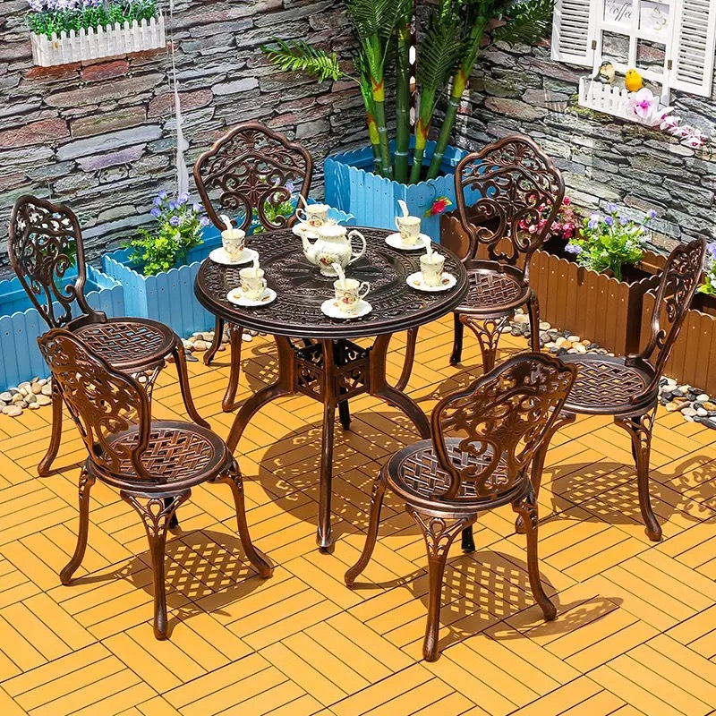 Ghế Sân Vườn Sắt Mỹ Thuật Ngoài Trời - SV11