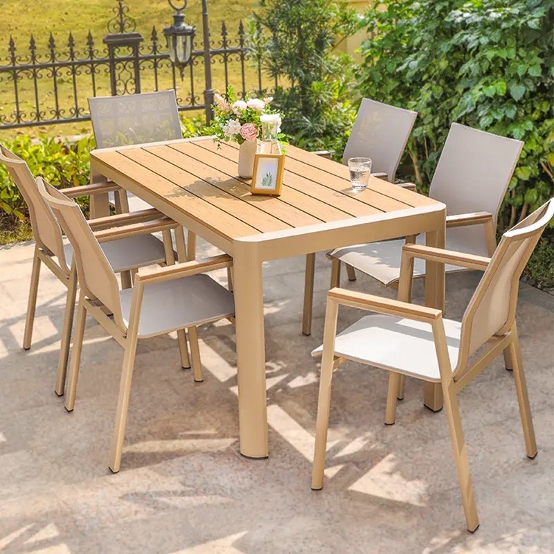 Ghế Sân Vườn Polywood Khung Nhôm - SV17
