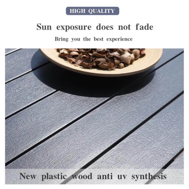 Ghế Sân Vườn Composite Ngoài Trời Chữ Nhật - SV18