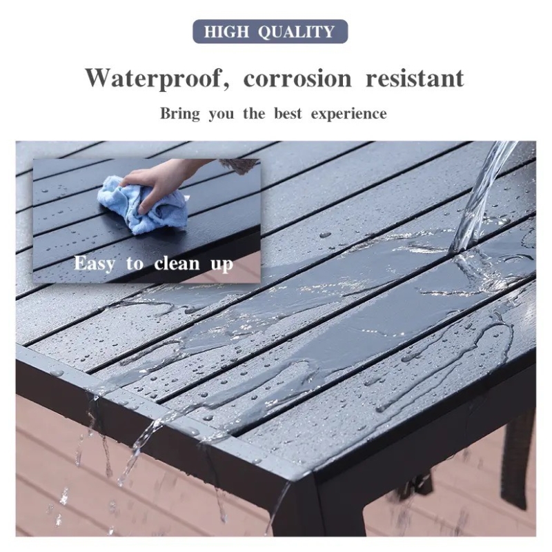 Ghế Sân Vườn Composite Ngoài Trời Chữ Nhật - SV18