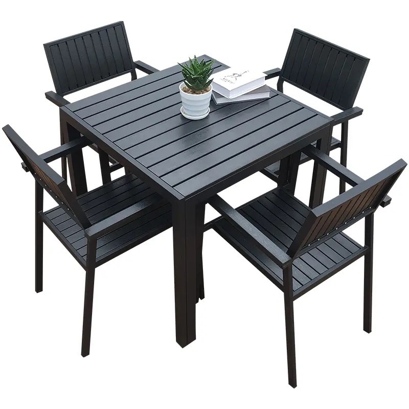 Ghế Sân Vườn Composite Ngoài Trời Chữ Nhật - SV18