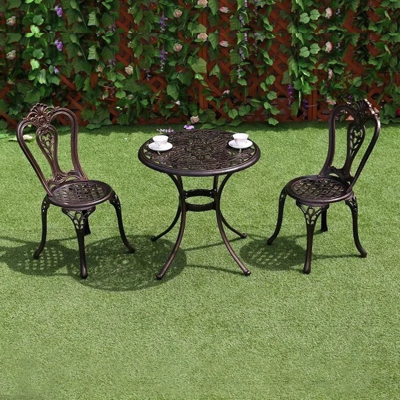 Bàn Cafe Nhôm Đúc Sân Vườn Ngoài Trời - SV29
