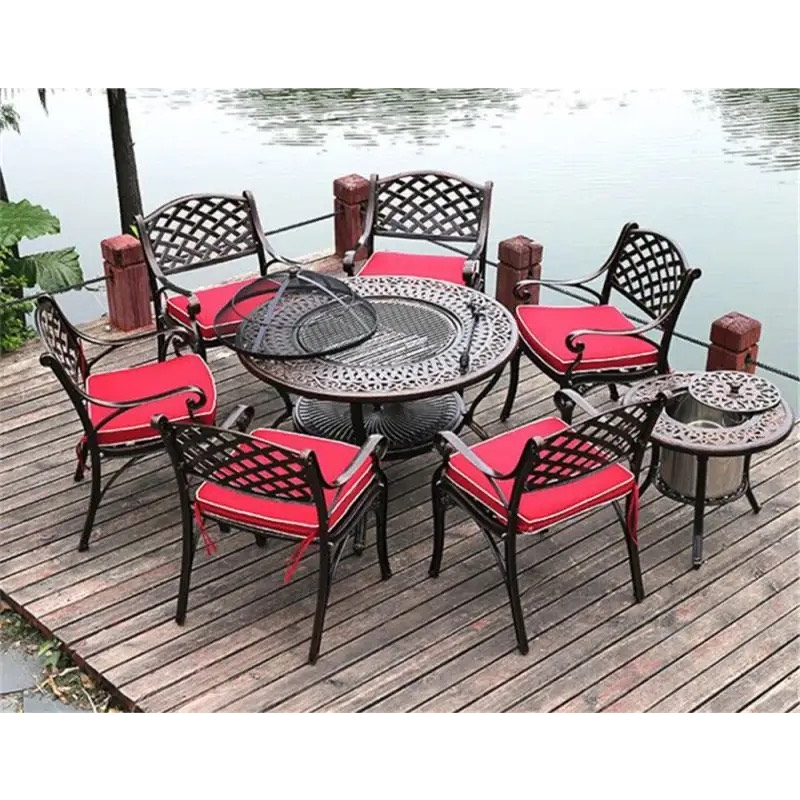 Bộ Bàn Ghế Sân Vườn Biệt Thự - SV38