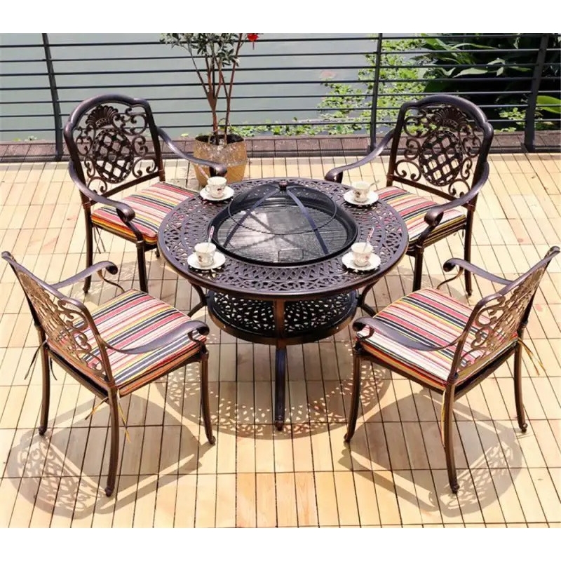 Bộ Bàn Ghế Sân Vườn Biệt Thự - SV38