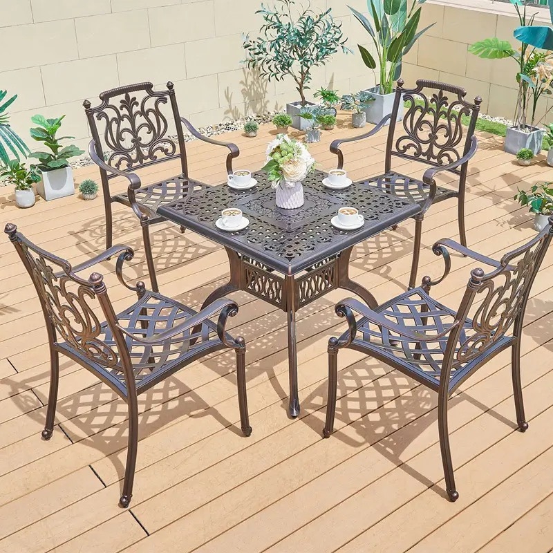 Bộ Bàn Ghế Sân Vườn Thiết Kế 4 Chỗ Đẳng Cấp - SV41