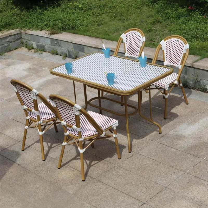 Bộ Bàn Ghế Sân Vườn Giả Mây 4 Người Giá Tốt - SV56