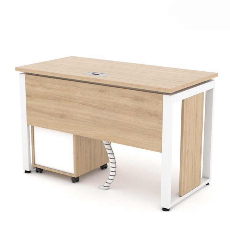 Bàn Làm Việc Gỗ Yếm Che Lửng Hiện Đại - BLV62