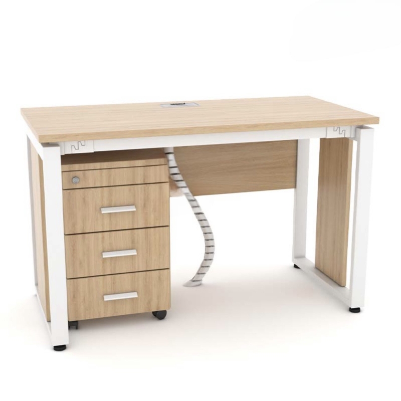 Bàn Làm Việc Gỗ Yếm Che Lửng Hiện Đại - BLV62