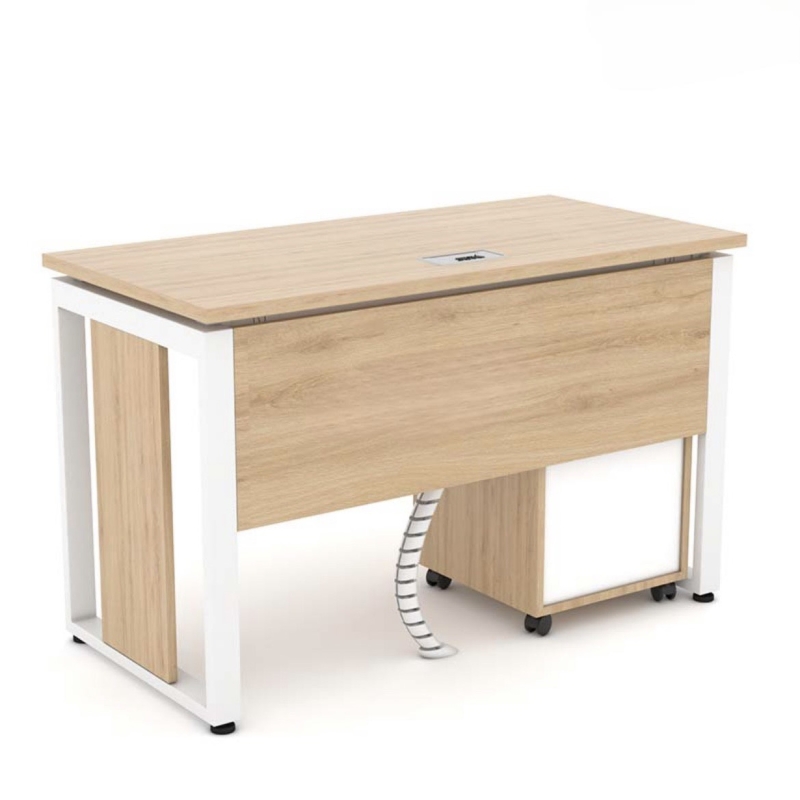 Bàn Làm Việc Gỗ Yếm Che Lửng Hiện Đại - BLV62