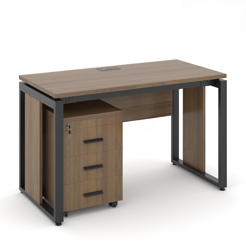 Bàn Làm Việc Gỗ Yếm Che Lửng Hiện Đại - BLV62
