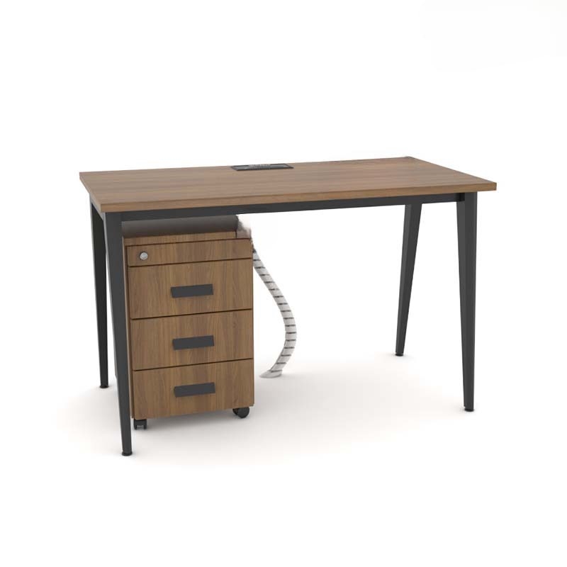 Bàn Làm Việc Chân Đa Giác Không Yếm - BLV56