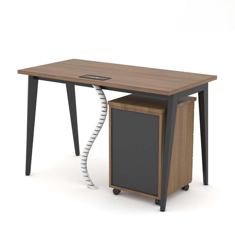 Bàn Làm Việc Chân Đa Giác Không Yếm - BLV56