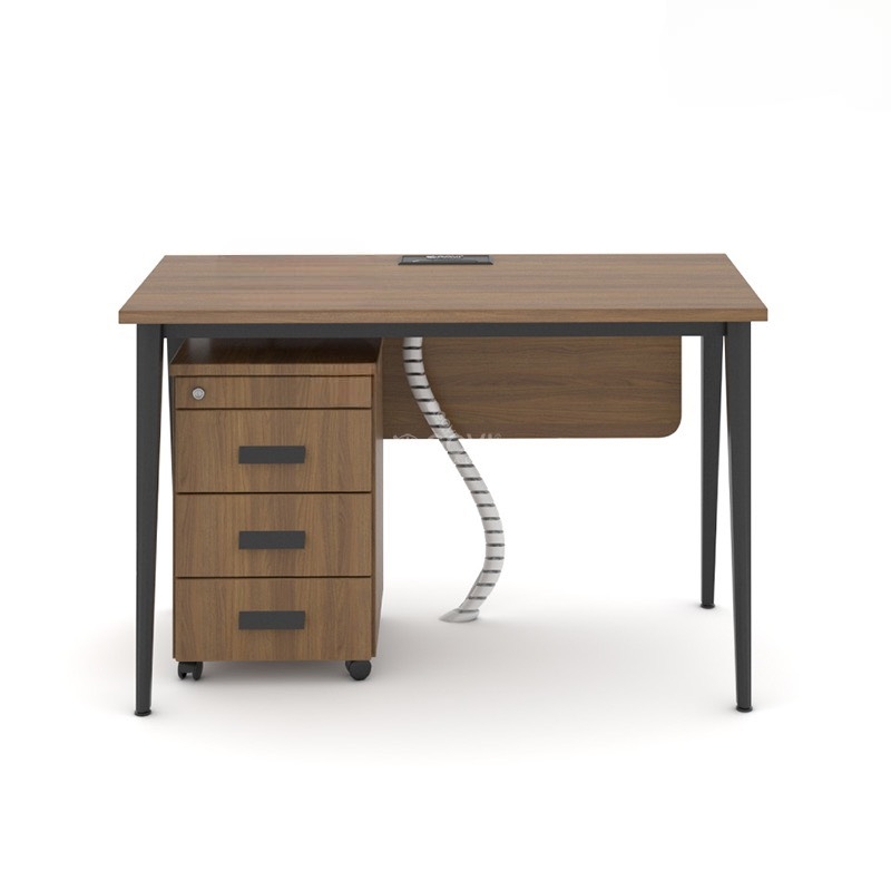 Bàn Làm Việc Chân Đa Giác Có Yếm Lửng - BLV55