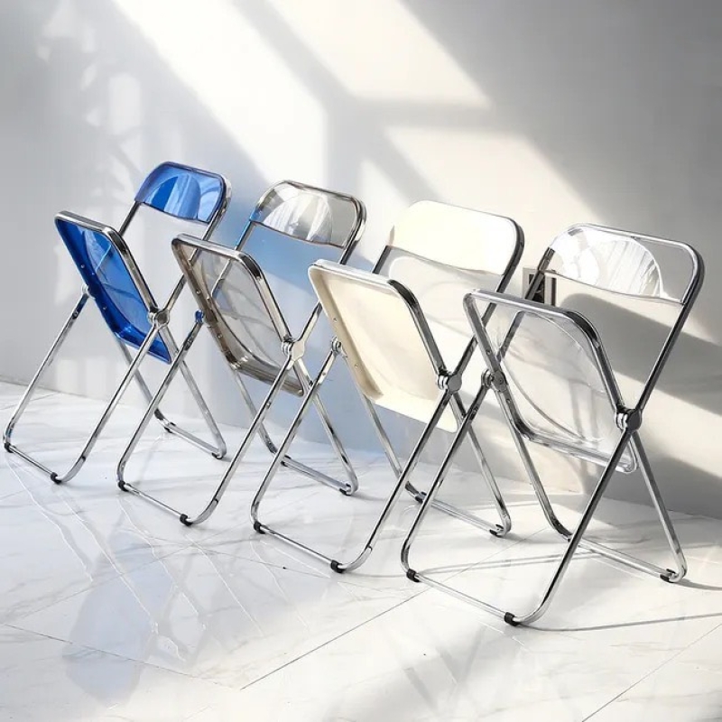 Ghế Xếp Trong Suốt Nhập Khẩu - GXEP11