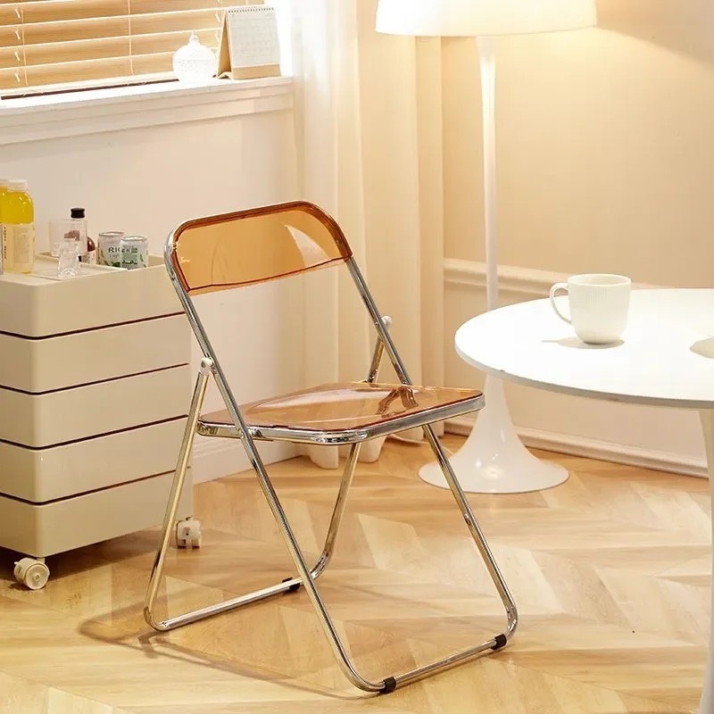 Ghế Xếp Trong Suốt Nhập Khẩu - GXEP11