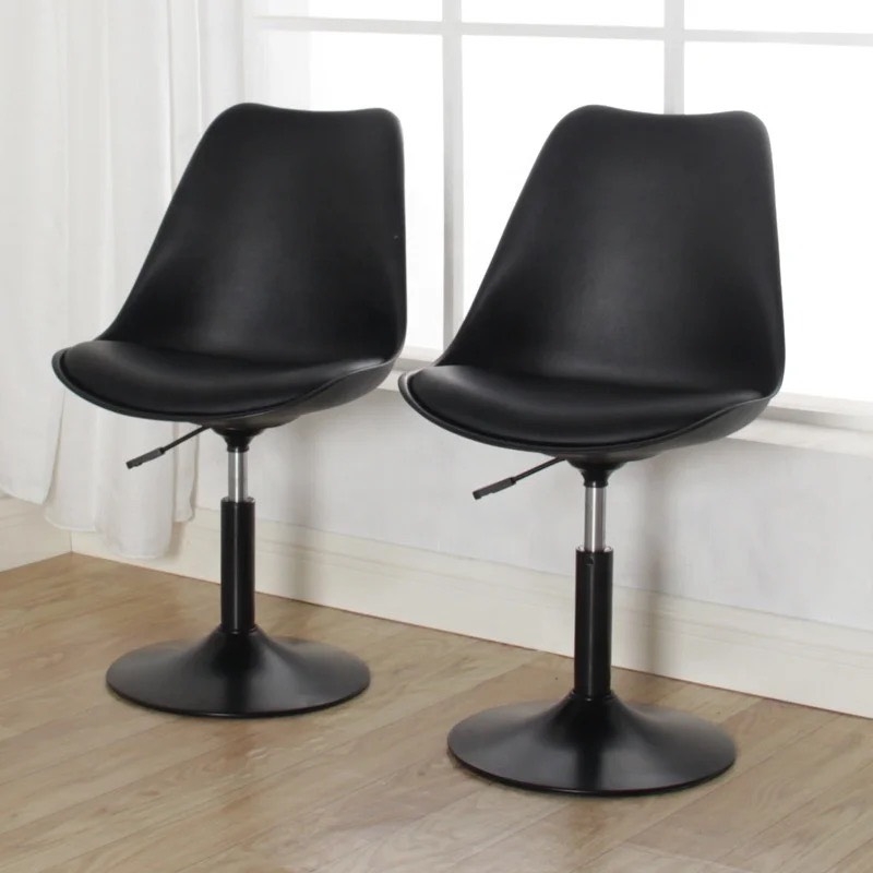 Ghế Cafe Tiếp Khách Mặt Nệm Mâm Chân Điều Chỉnh - CF24