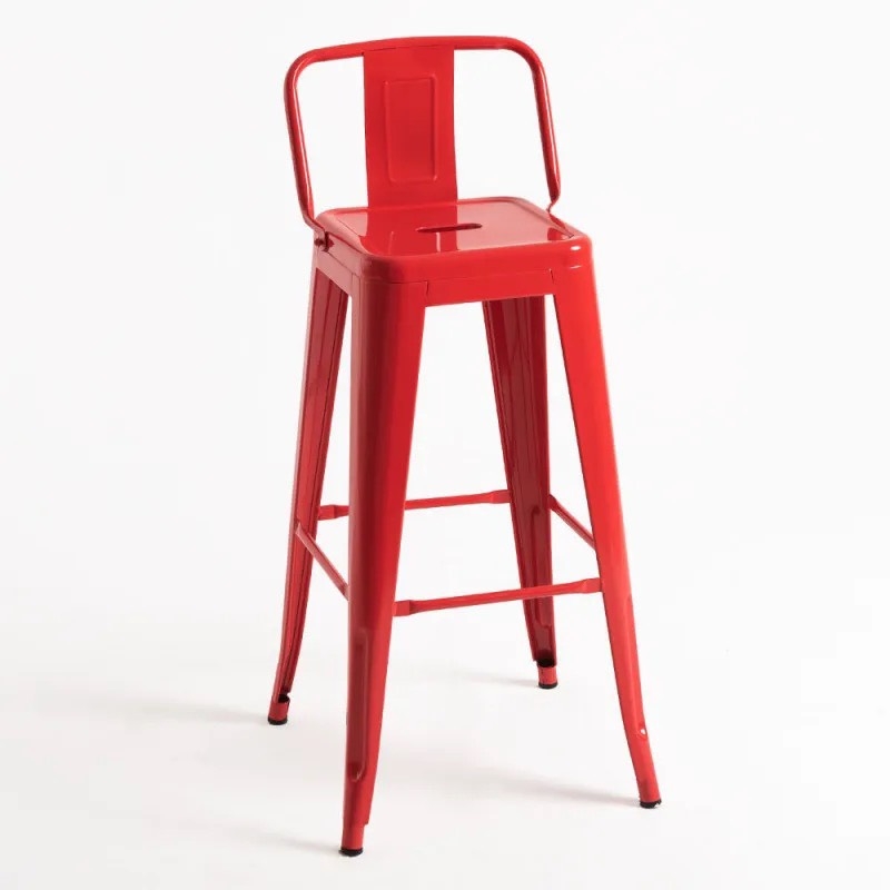 Ghế Bar ToLix Sắt Có Tựa Lưng - QB7