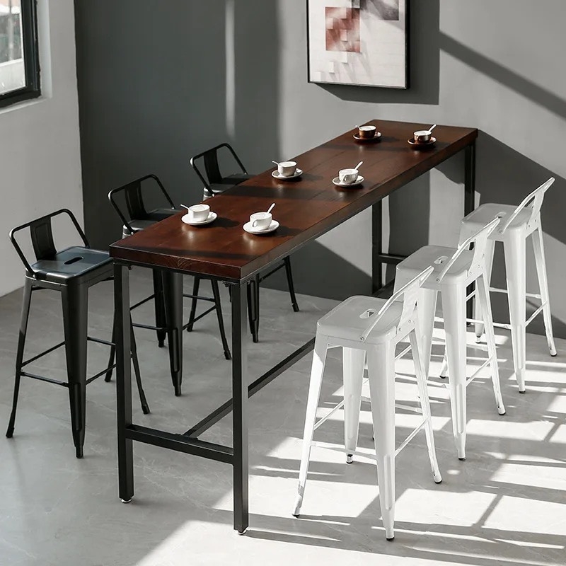Ghế Bar ToLix Sắt Có Tựa Lưng - QB7